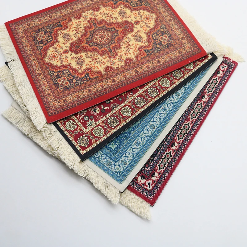 Тканый мини-коврик для мыши в персидском стиле коврик ретро ноутбука Коврик Для