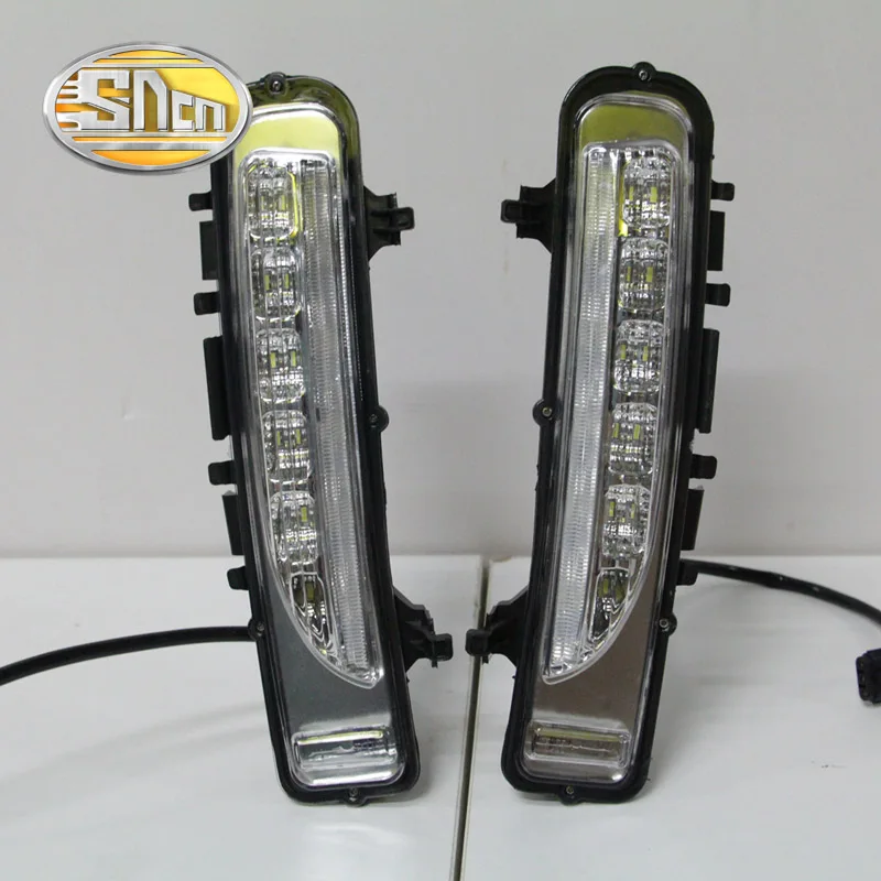 SNCN 2 шт. светодиодные дневные ходовые огни светильник для Ford Edge 2009 2014