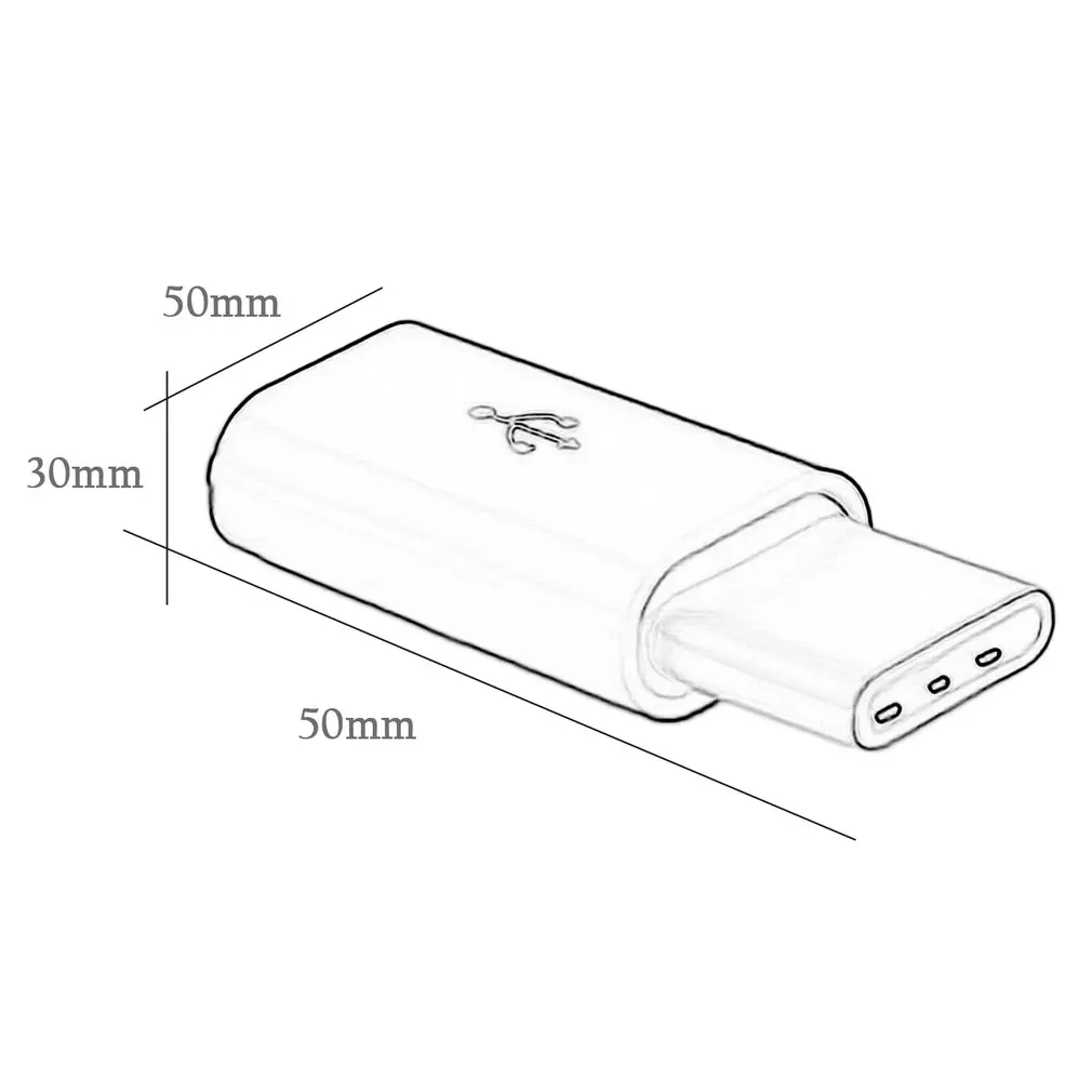 Универсальный USB 3 1 type C разъем для Micro мужчин и женщин конвертер Мини Портативный