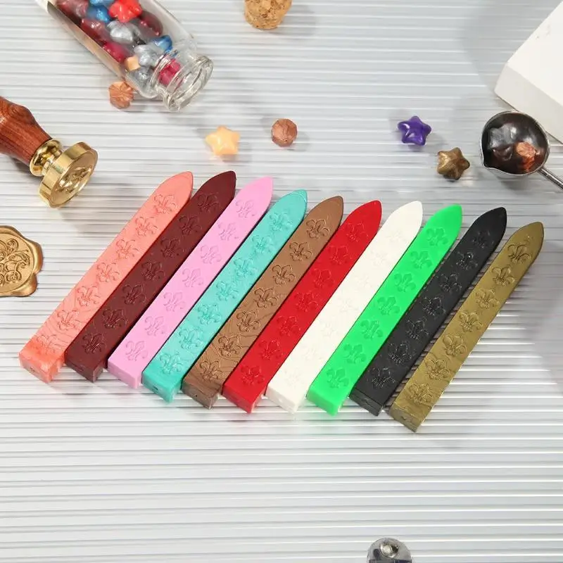 Горячая Распродажа уплотнительный воск нежная текстура ретро штамп