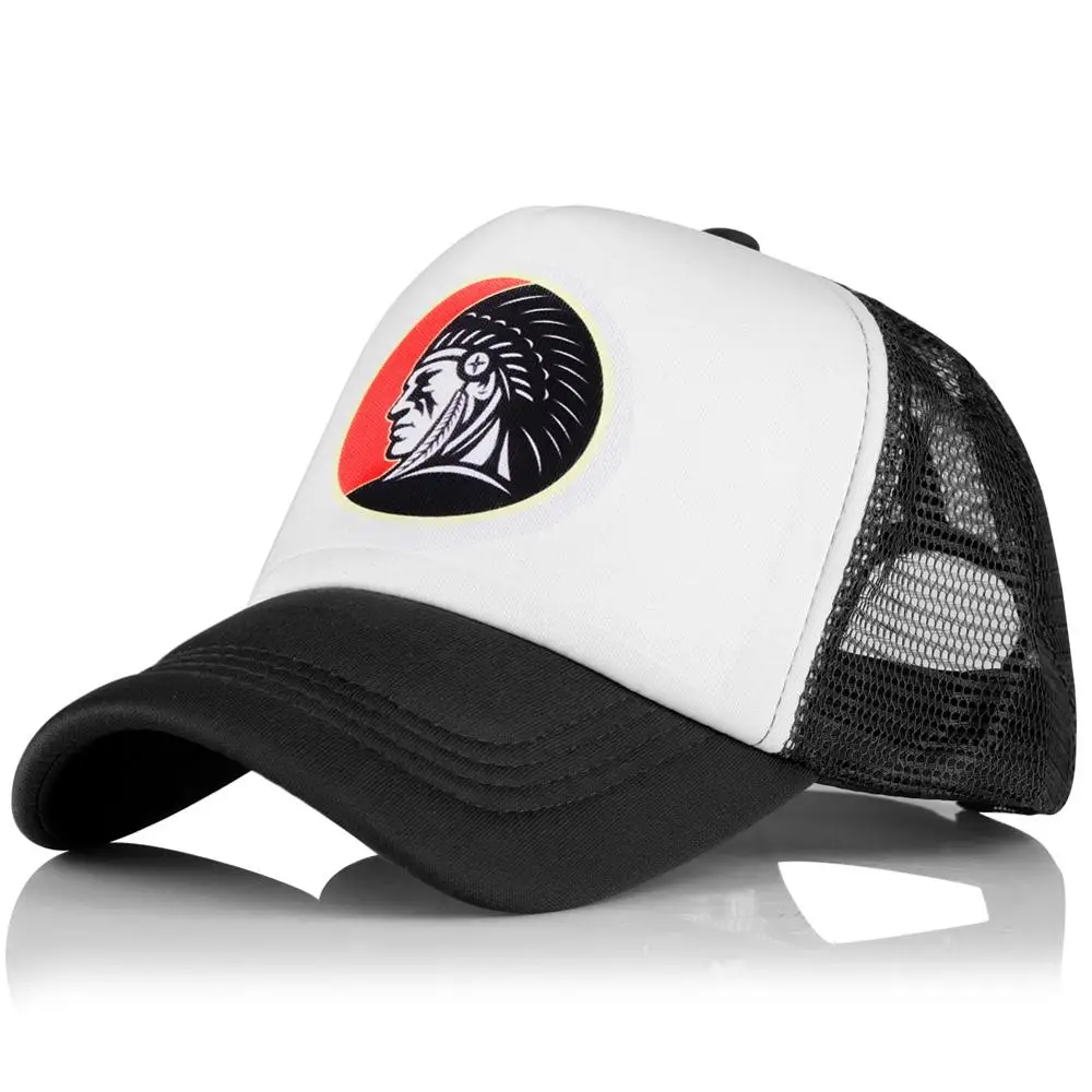 Индийская бейсболка плоская сетчатая дышащая изогнутая регулируемая спортивная