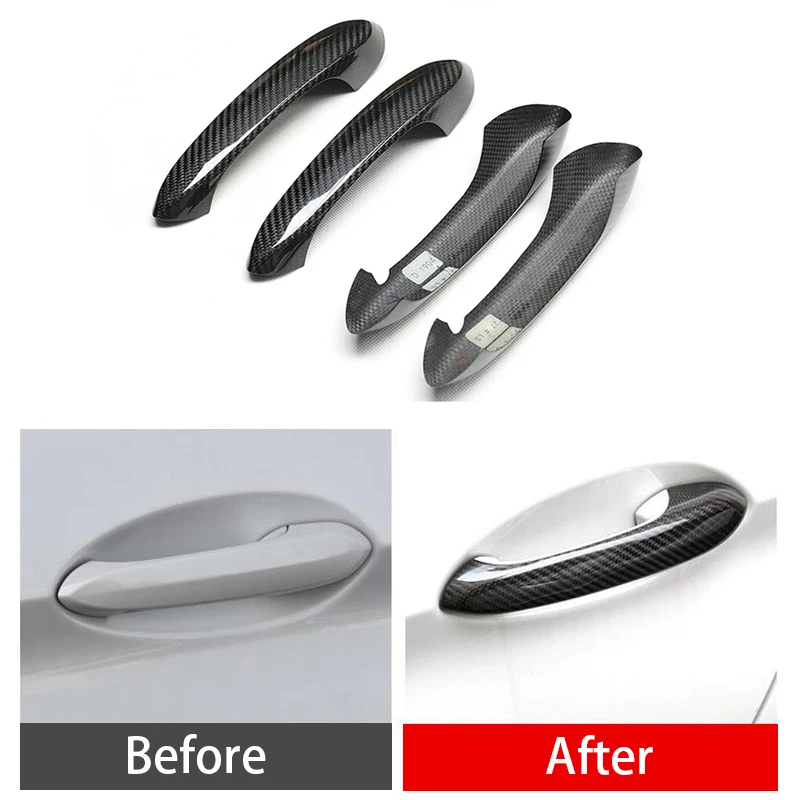 Защитная крышка для дверной ручки из углеродного волокна BMW 3 серии G20 320d 330i M340i M