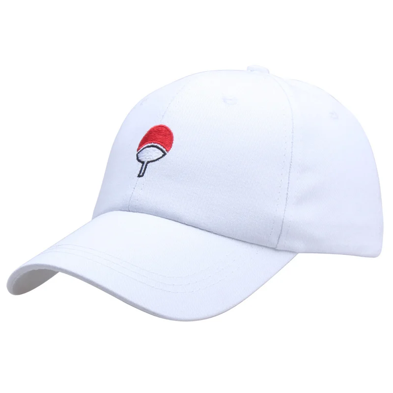 

Anime Ninja. Akatsuki Ninja Uchiha Konoha Logo Cosplay Hats Baseball White Cap 2021 Summer