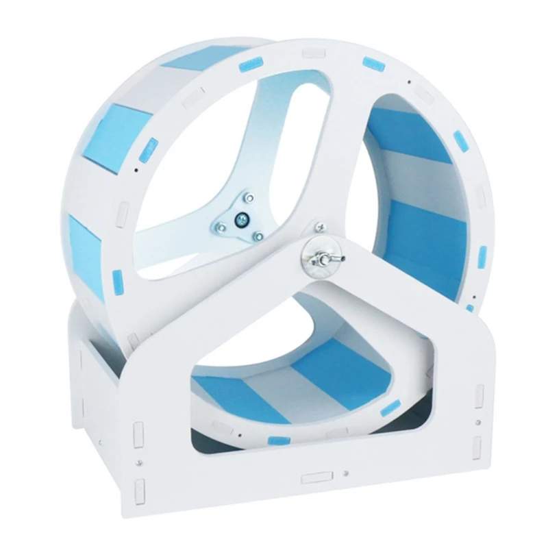 

H051 Hamster Running Exercise Wheel Silent Runner with Adjustable Stand Spinner for Gerbils Mice Small Pet Animal Toys