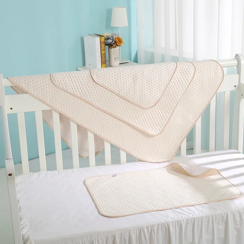 Хлопковые мягкие Детские Водонепроницаемые пеленки в полоску | Мать и ребенок