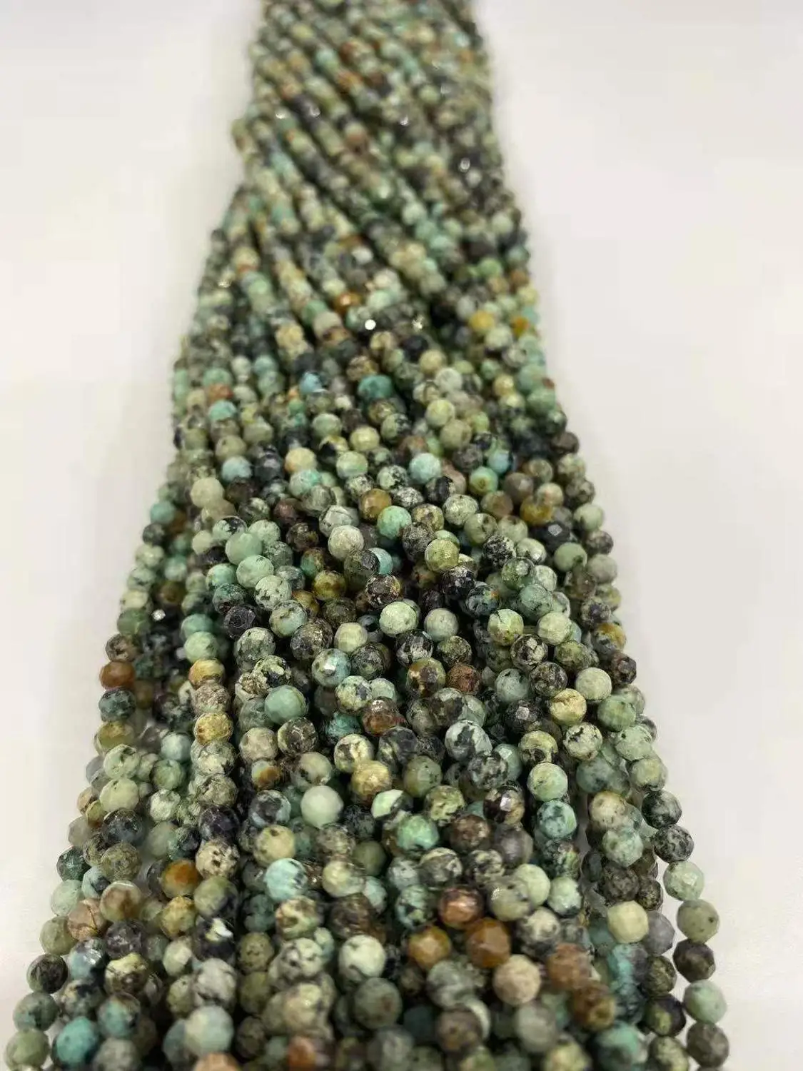 

AAA природная африканская сосна, резанная поверхность, сфера, 2 мм/3 мм/4 мм драгоценные камни, ювелирные изделия DIY boutique 38 см длиной