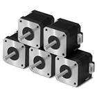 Шаговый двигатель Nema 17 0,9 градусов 280 mN.m57g.cm 1.3A Nema 17HS4401S с 4-проводным шаговым двигателем Dupont Nema17 DIY CNC для Ender 3