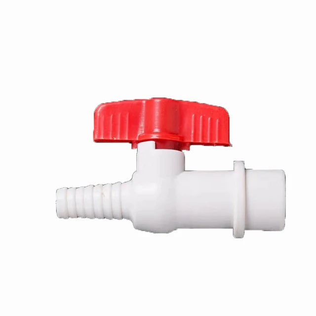 

20pcs D20*10mm on/off PVC valve connection with PVC tube and air hose for fish shrimp pond famring