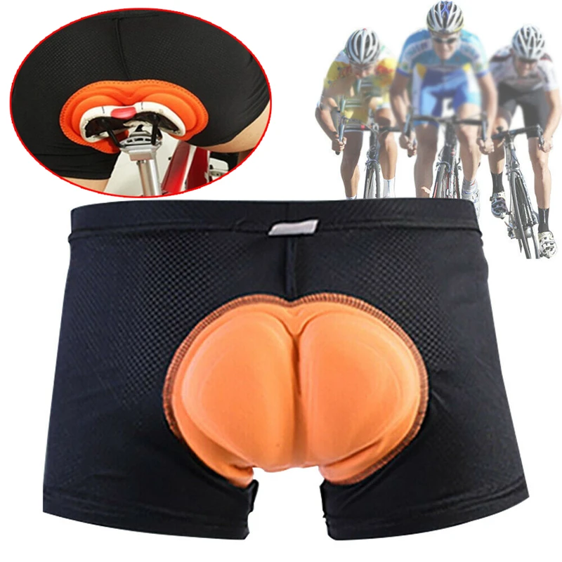 

Cycling Shorts Mesh MTB Bike Underwear 3D Gel Pad Boxer Briefs Shockproof Riding Underpant Bicycle Shorts Man Woman Underwear