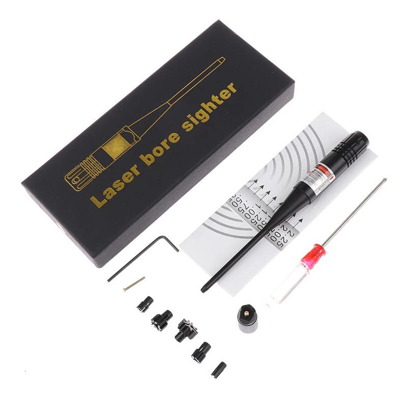 

1set Laser Pointert Red Laser Dot Bore Sighter Kits Caliber Riflescope Airsoft Optical Boresighter Aiming For Hunting