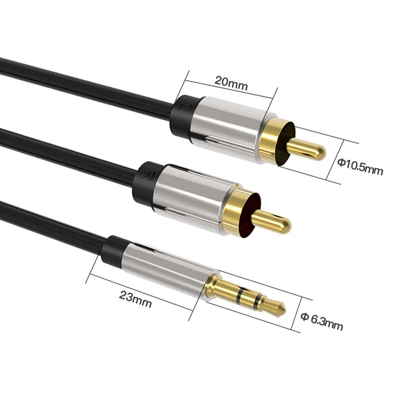 3 5 мм Поворот двойной лотос аудио линия отличающаяся хорошей устойчивостью
