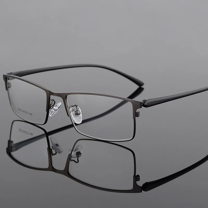 Men's Glasses Frame High-grade Steel Ultra-light Full with Myopia Business | Аксессуары для одежды