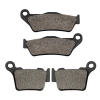 motorcycle front rear brake pads for husaberg te 125 250 300 fe 250 350 390 450 501 570 fx 450 2008 2009 2010 2011 2012 2013