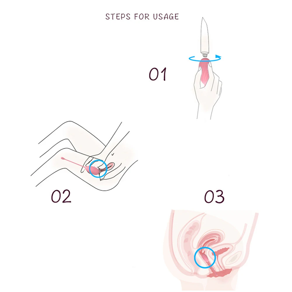 VETIRY 5Pieces/Set Safe Silicone Smart Kegel Ball Ben Wa Vagina Tighten Exercise Sex Toy for Women Vaginal Geisha | Красота и
