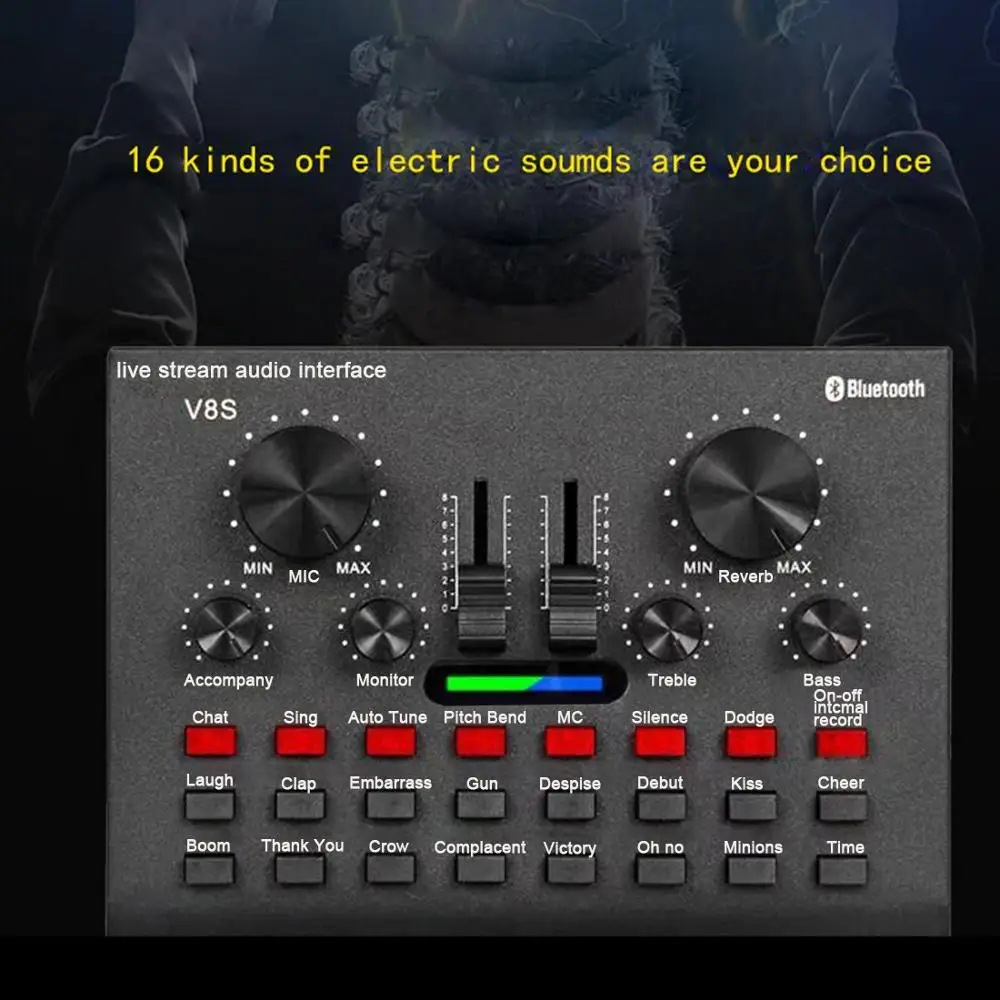 Микрофон звуковая карта Bluetooth беспроводной сотовый телефон подключаемое