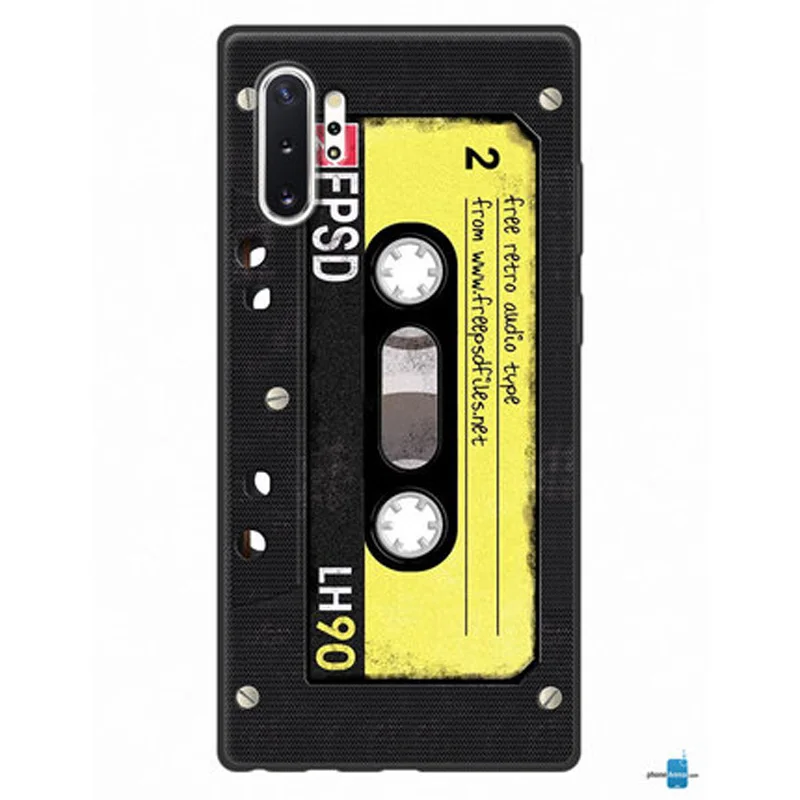 Чехол для samsung Galaxy Note 10 Pro plus мягкий чехол телефона в стиле ретро из ТПУ Note10 + 5G