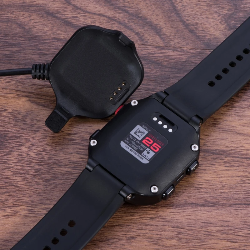 USB зарядное устройство док-станция Колыбель кабель для Garmin Forerunner 25 Часы размер L/S