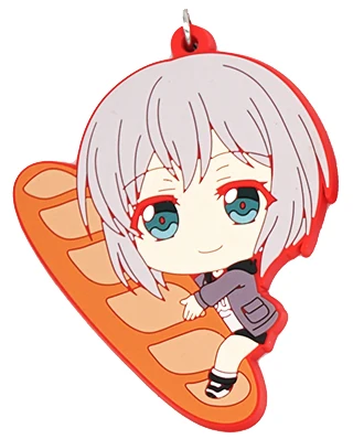 Bang Dream! HHW Afterglow P* P Аниме игра Hikawa Hina Tsurumaki Kokoro Misaki Kanon Seta Kaoru Aoba Moca резиновый брелок - Цвет: 02 Aoba Moca
