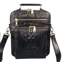 fanzunxing thailand crocodile men crocodile bags fashion leisure single shoulder bag business men handbag
