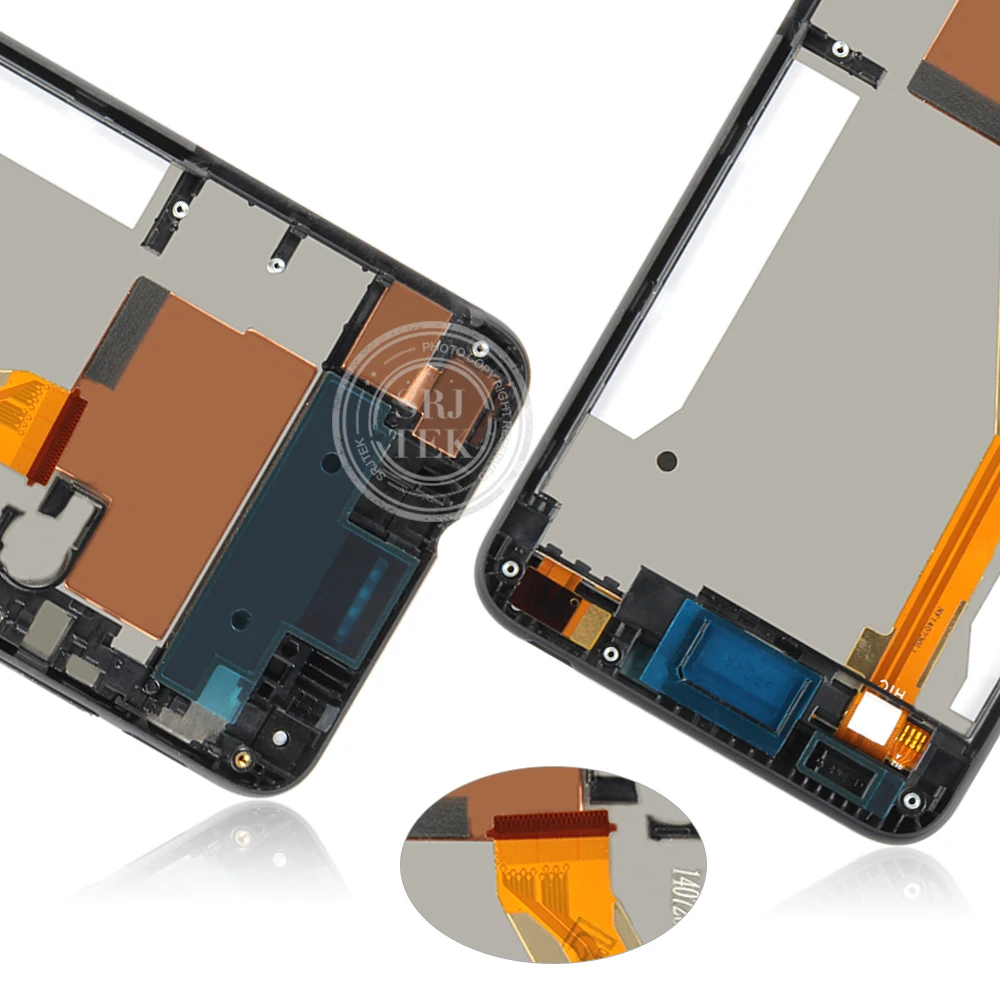 100% Оригинальный сенсорный ЖК экран для HTC Desire 816 с рамкой дисплей дигитайзер в