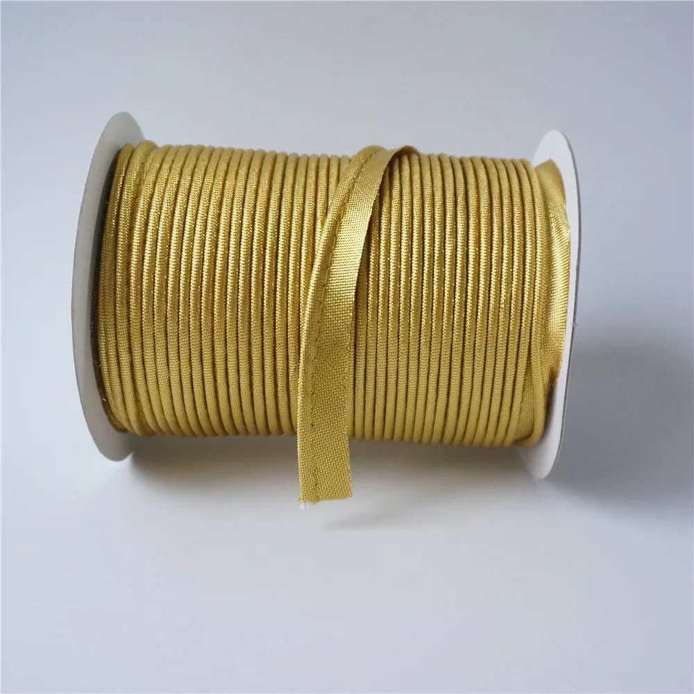 12 мм 52 Цвета атласной косой шнур трубопроводы ручной работы для пошив одежды