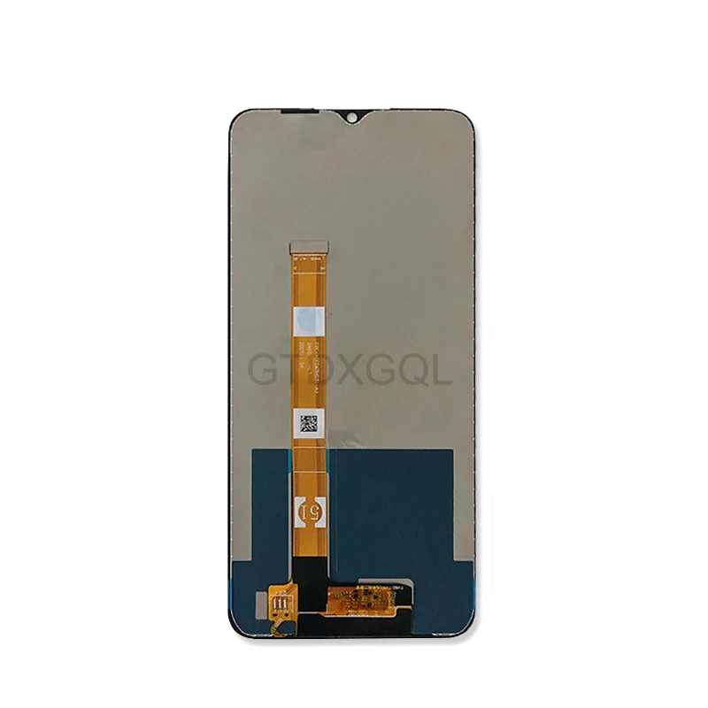 6 5 new black for oppo realme narzo 20 lcd rmx2193 display touch screen digitizer panel assembly sensor repair parts free global shipping
