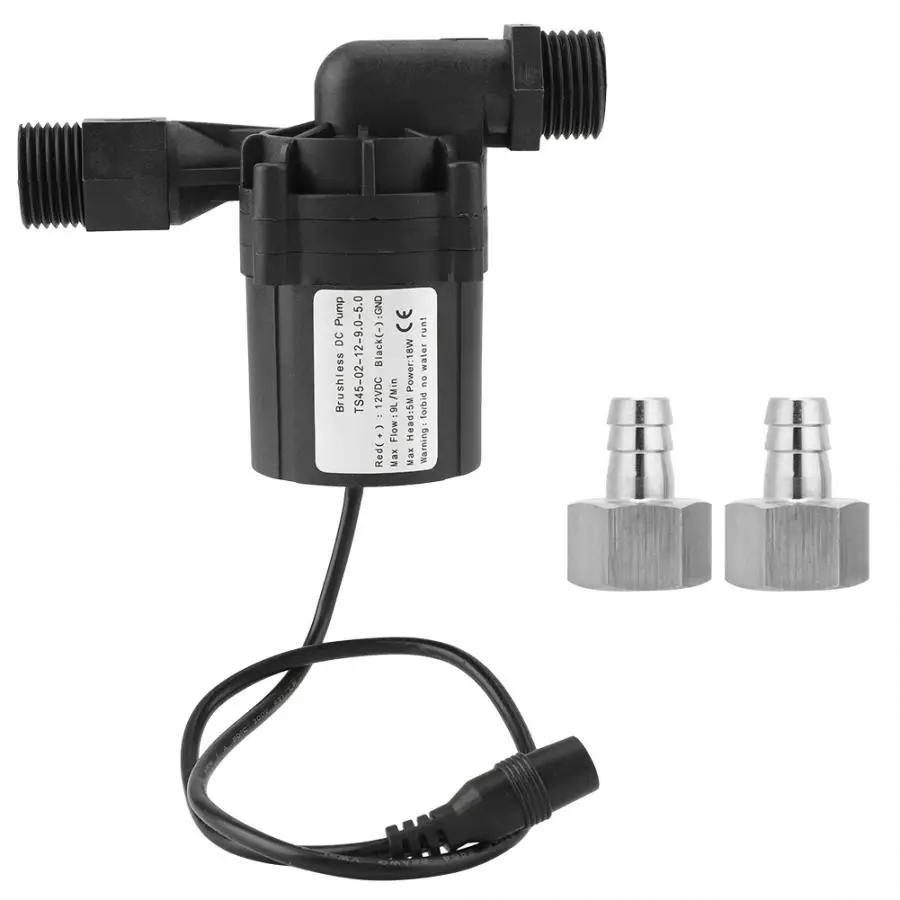 DC 12V 18W для Домашнего производства пива насосной циркуляции бесщеточный насосы с