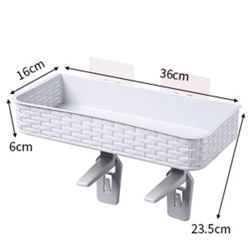 Ванная комната полка стеллажи для выставки товаров Бесплатная удар настенный