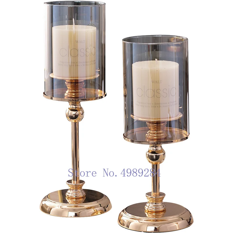 Творческая Золотой Металл лампа стеклянная Подвесная подсвечник Романтический