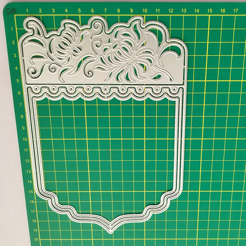 

Page Lace Frame 2021 Metal Cutting Dies Cut Die Mold Card Scrapbooking Paper Craft Knife Mould Blade Punch Stencils