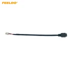 Автомобильный аудиовход FEELDO, 10 шт., кабель-переходник с Mini USB на 4 контакта для Nissan, Ford, кабель USB AUX