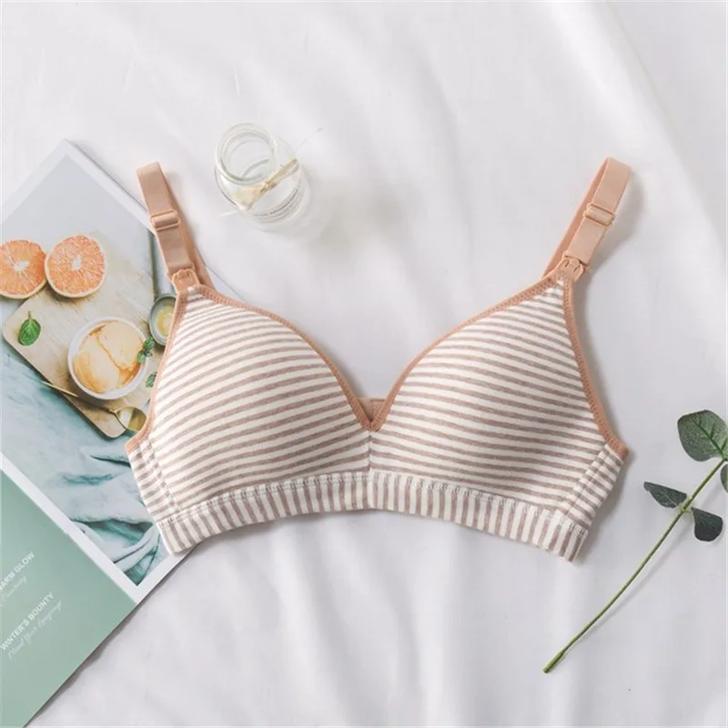 Цельный бюстгальтер для грудного вскармливания беременных женщин Бесшовный