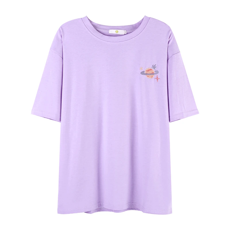 

Women 2021 Summer Short Sleeve Fashion Print Lady T-shirts Top T Shirt Ladies Womens Female Tee T-Shirt M84