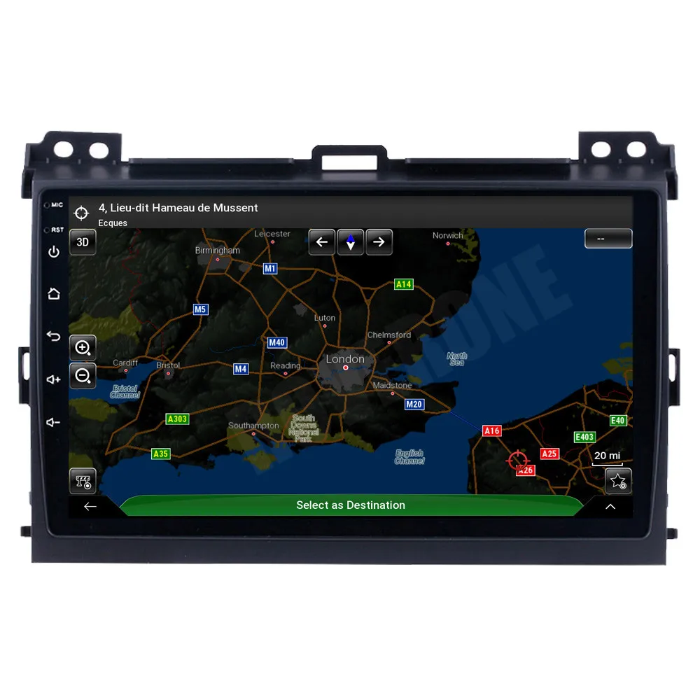 Для Toyota Prado 120 2004 - 2009 Android 10 автомобильное радио стерео GPS навигация СБ Navi медиа