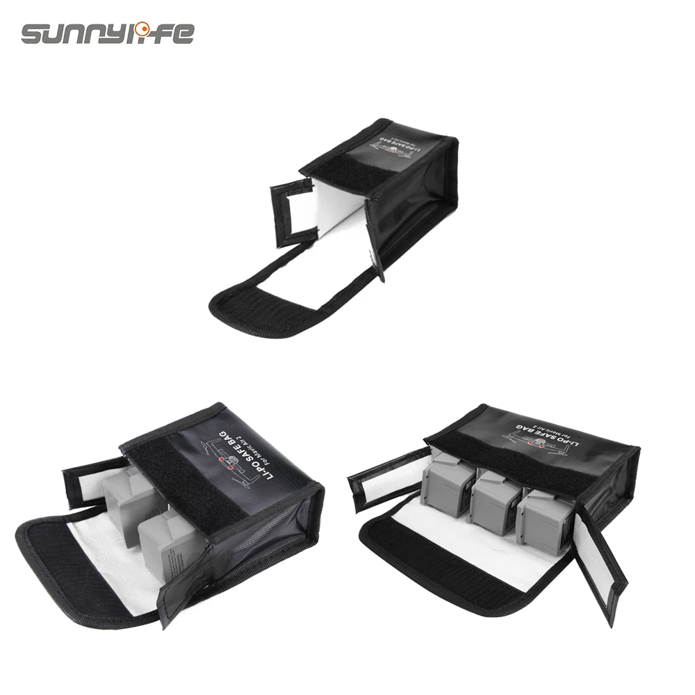 Sunnylife DJI Mavic Air 2 LiPo безопасная Взрывозащищенная защитная сумка для хранения