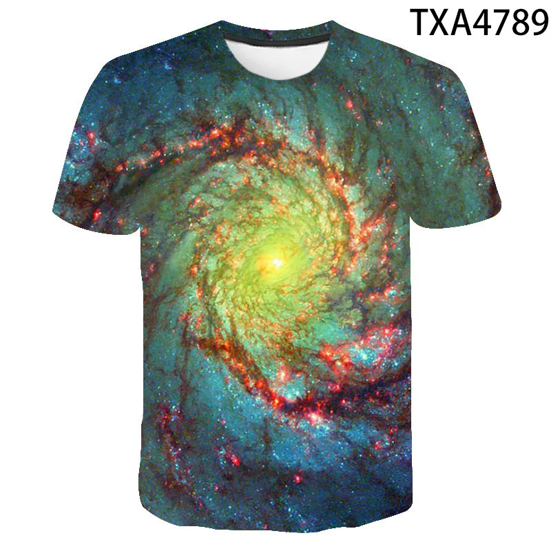 

Space Galaxy Planet Universe 3D Printed Women T-shirts Fashion Streetwear Sky Star Men Tshirt Fashion Plus Size Men's Tee