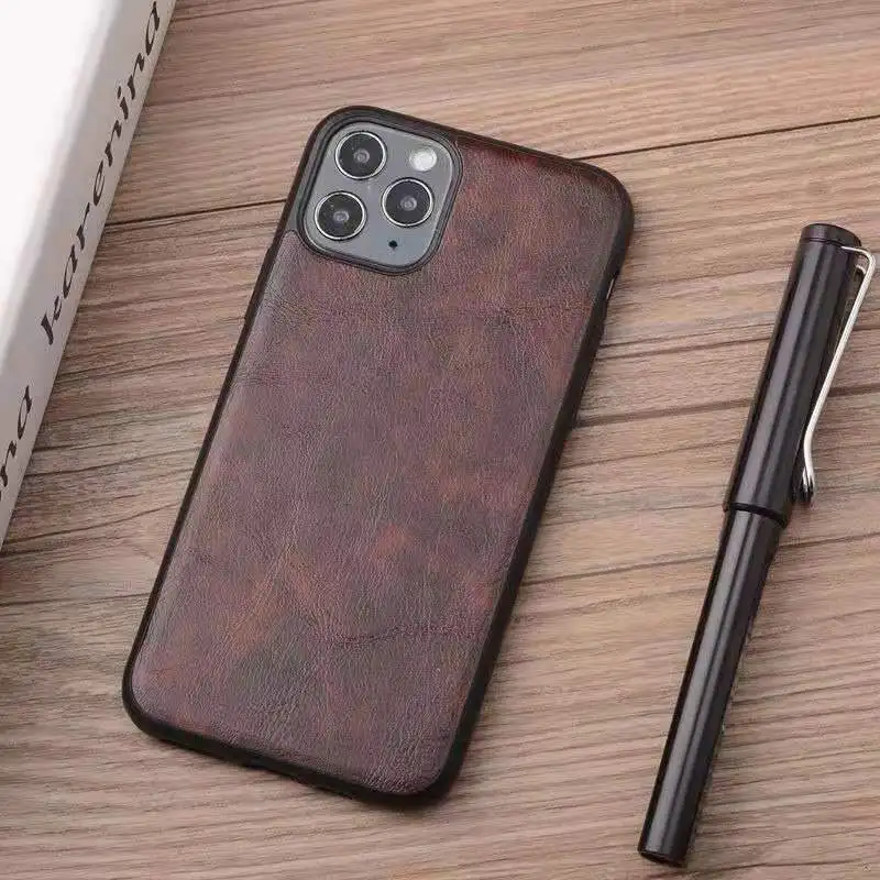 Оригинальный официальный чехол из настоящей кожи для iPhone 12 11 Pro Max с матовым покрытием XS MAX XR X 6 6S 7 8 Plus Funda Capa on.