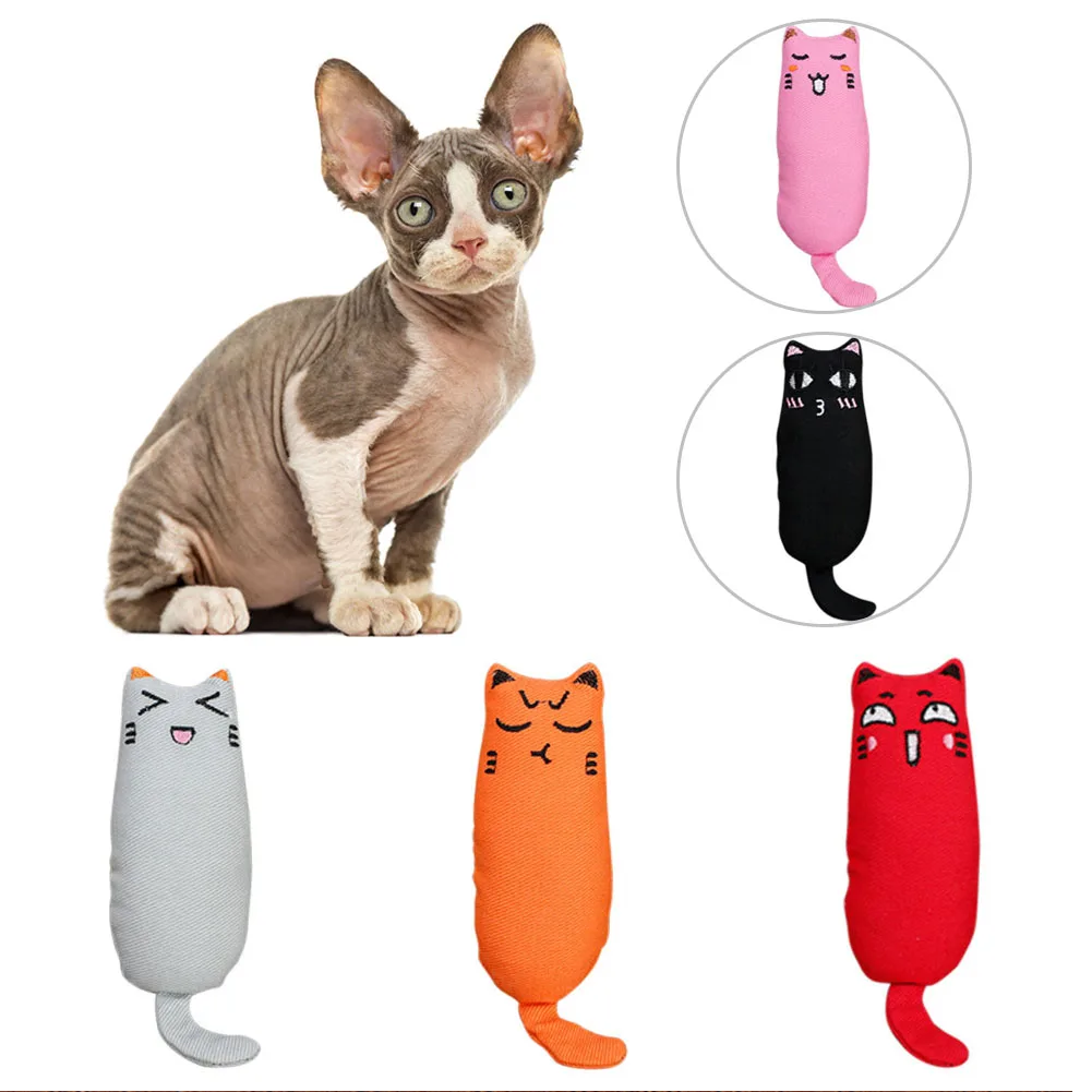 Интерактивная игрушка Crazy Cat для питомца котенка жевательная зубная шлифовка