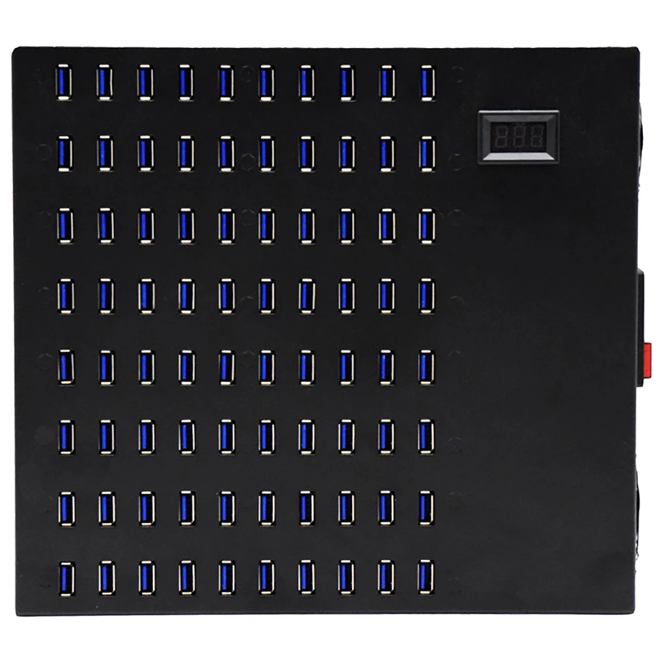 80 портов USB зарядная станция мульти док-станция Power Bank 800 Вт US вилка для