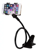 360 Universal Mobile Phone Holder Lazy Holder Bracket Desk Table Flexible Mount Stand Arm Clip Cell Support Wholesale