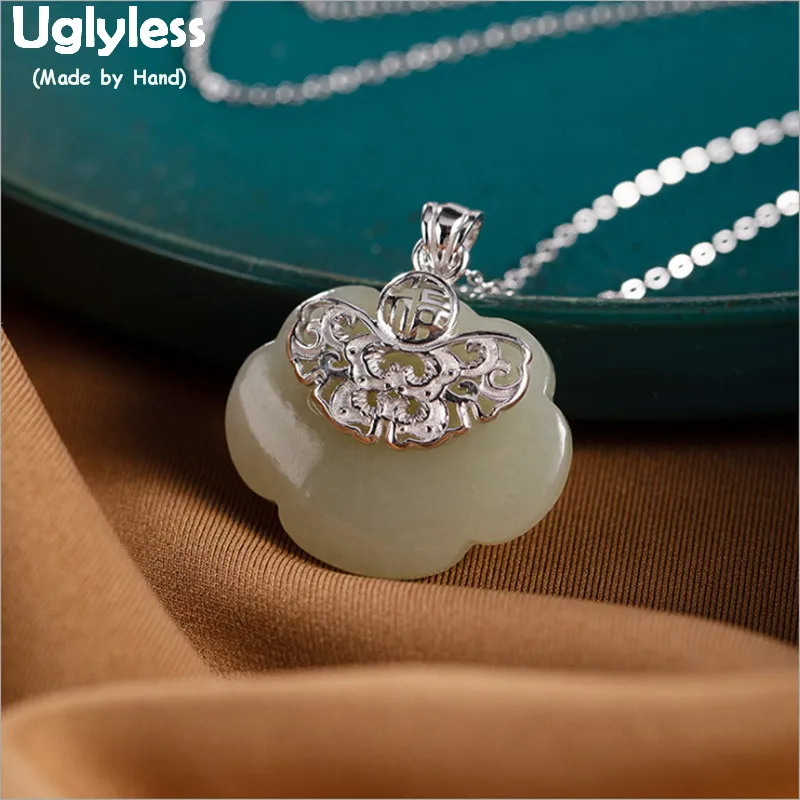 Женское ожерелье из серебра 925 пробы с бабочкой без цепочки | Украшения и