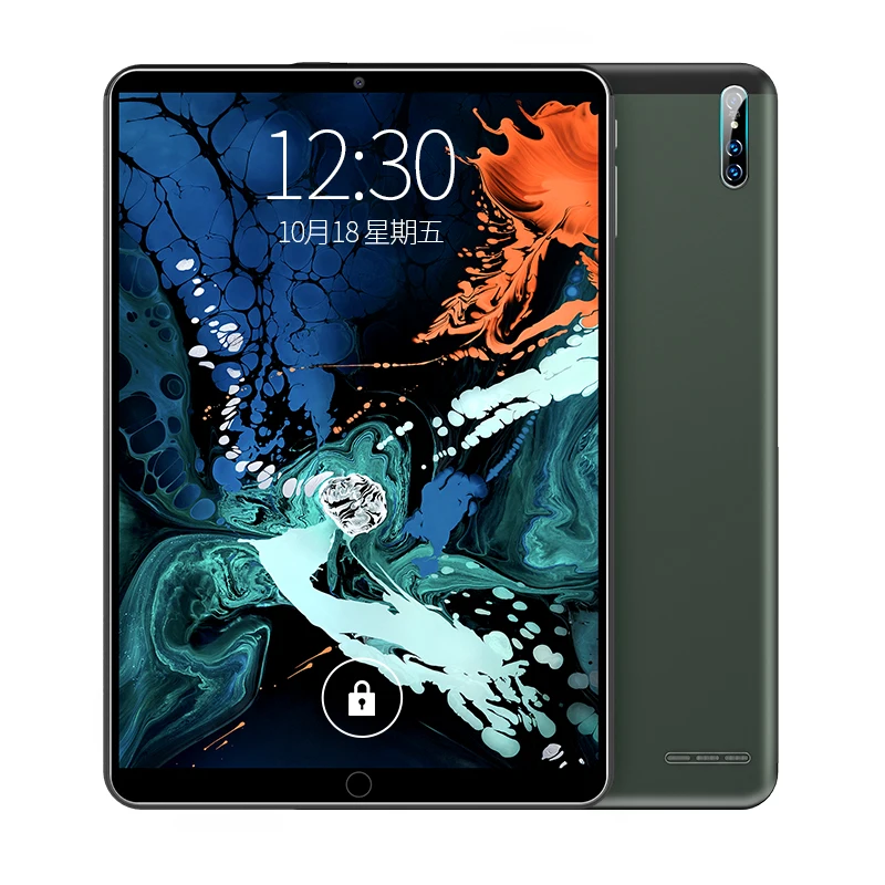

Newest 10.1 Inch Tablet PC Three-Camera HD Large Screen 5G Android 8.1 System 4GB RAM 32GB ROM 8600mAh 10 Core Faster Internet