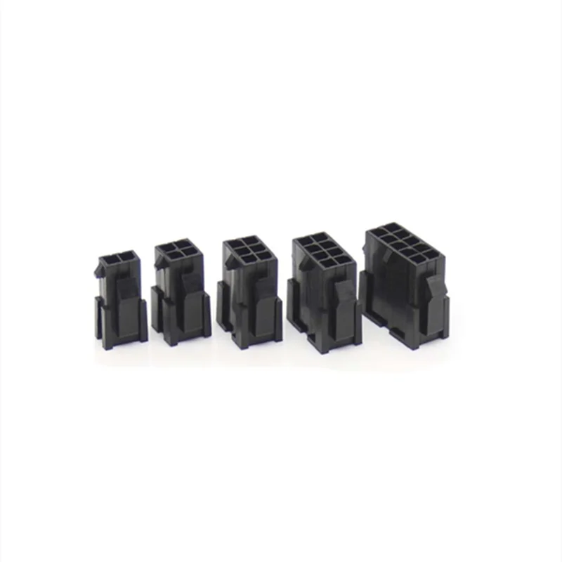 50 шт. 3 0 мм Micro-Fit Штекерный корпус 2 Pin 4 6 8 10 12 14 16 18 20 22 24 P двойное крепление на панели