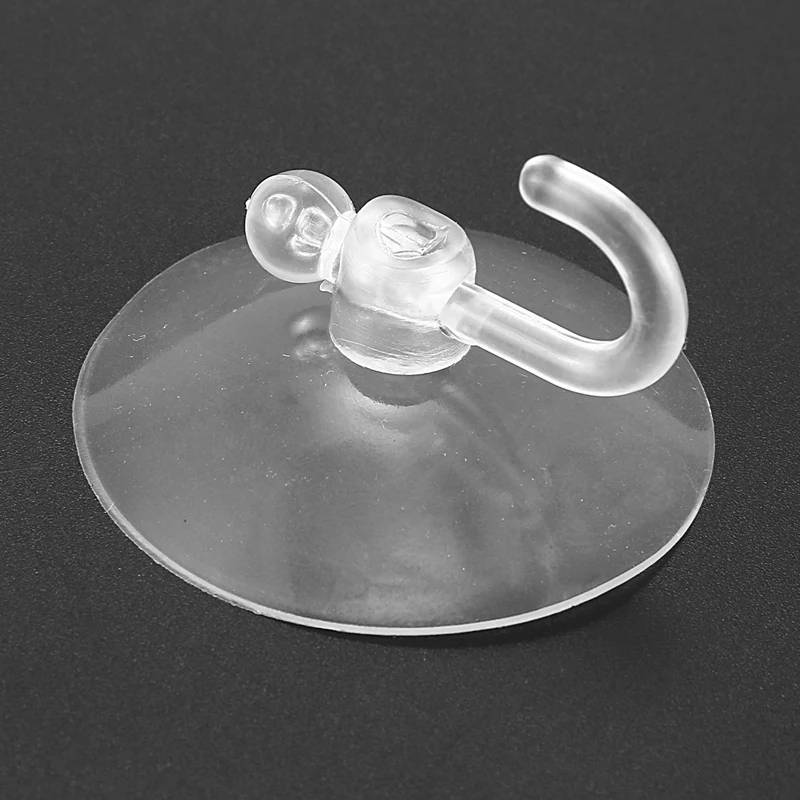 4 шт. 50 мм Диаметр дома ванной ПВХ синий прозрачный пластиковый присоска