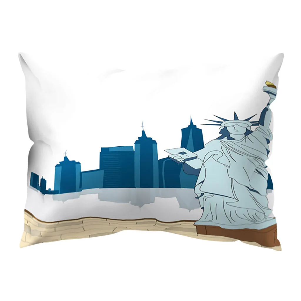 Новое поступление Простой декоративный Чехол на подушку с принтом s из