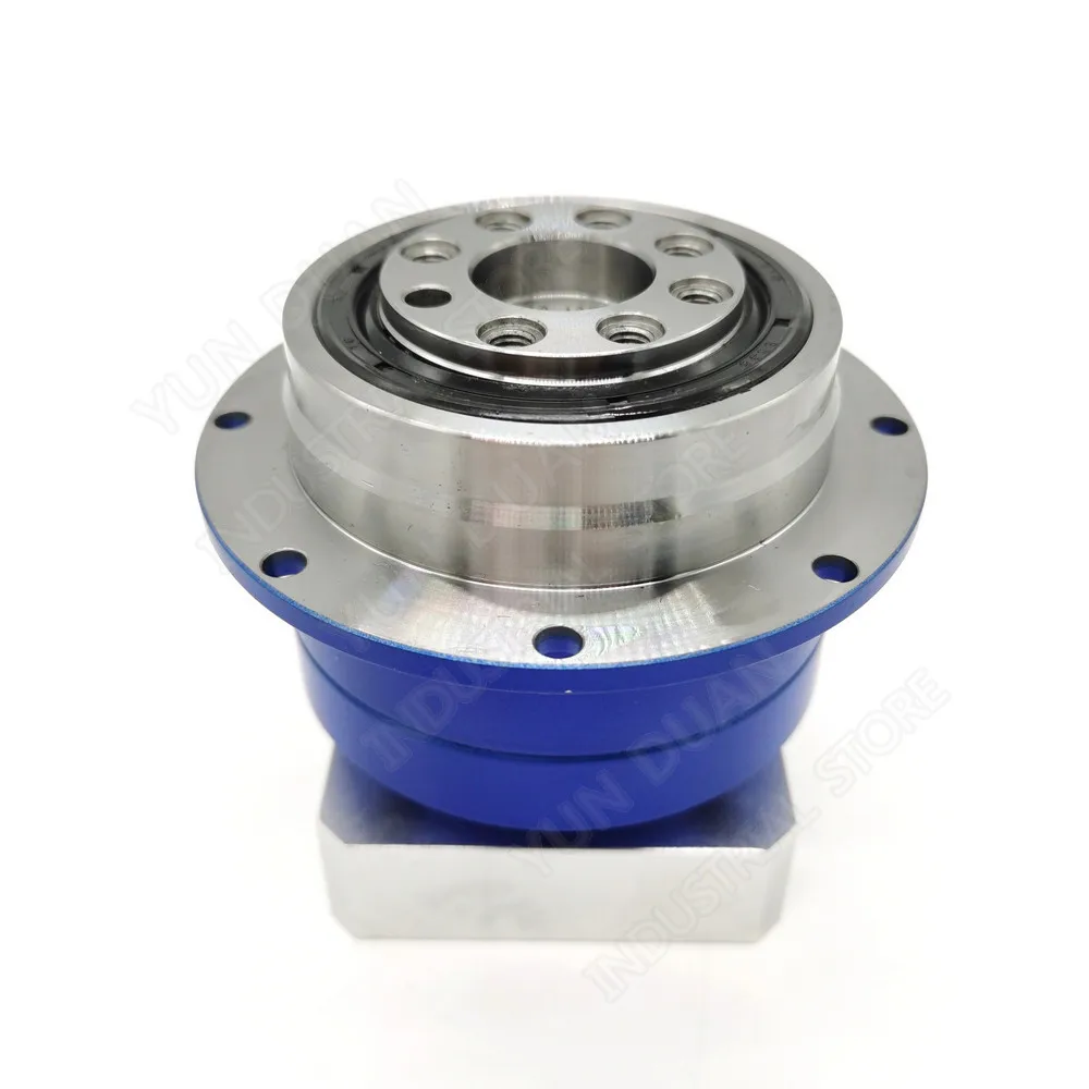 

Speed Ratio 7:1 Flange Output Planetary Gearbox Reducer Helical Gear 6000rpm for CNC Robot Nema 23 57mm Flange Stepper Motor