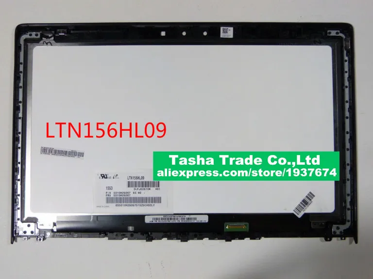 15 6 светодиодный FHD смытый стеклянный экран в сборе для LENOVO IDEAPAD Y700-15ISK 80NV non touch Y700