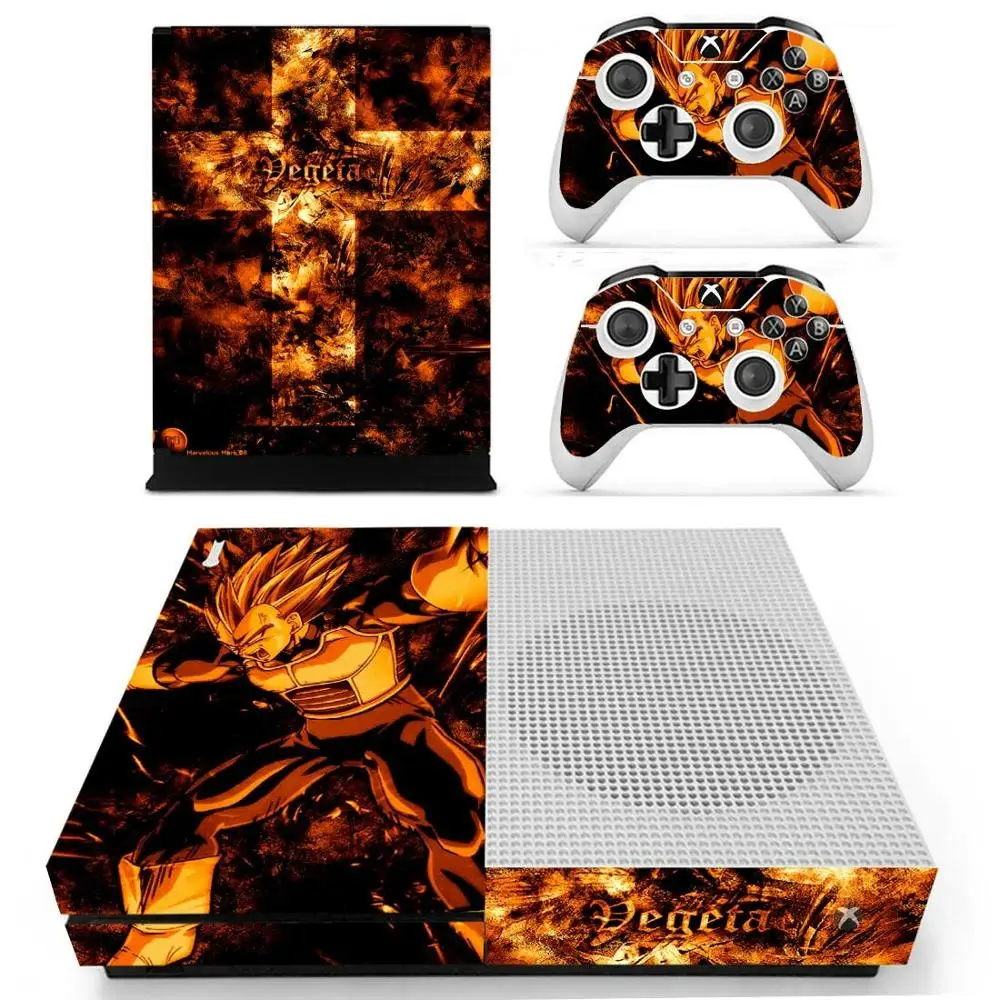 Наклейка s Dragon Ball Супер для Xbox One S Viny наклейки на кожу Pegatina one тонкая консоль и два
