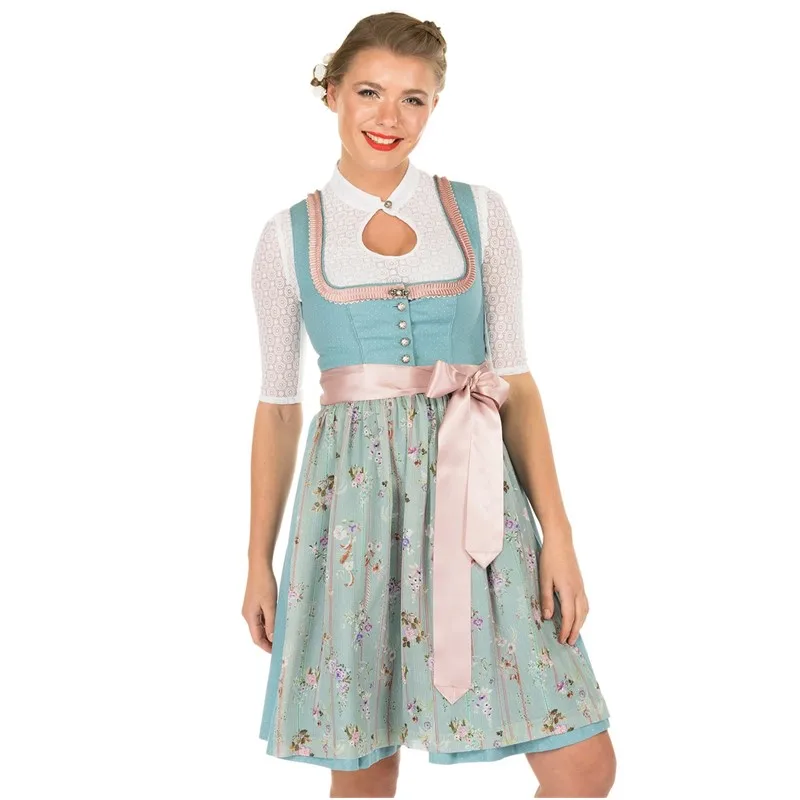 Германия Пива Октоберфест Девушка Платье Dirndl баварский Традиционные вечерние