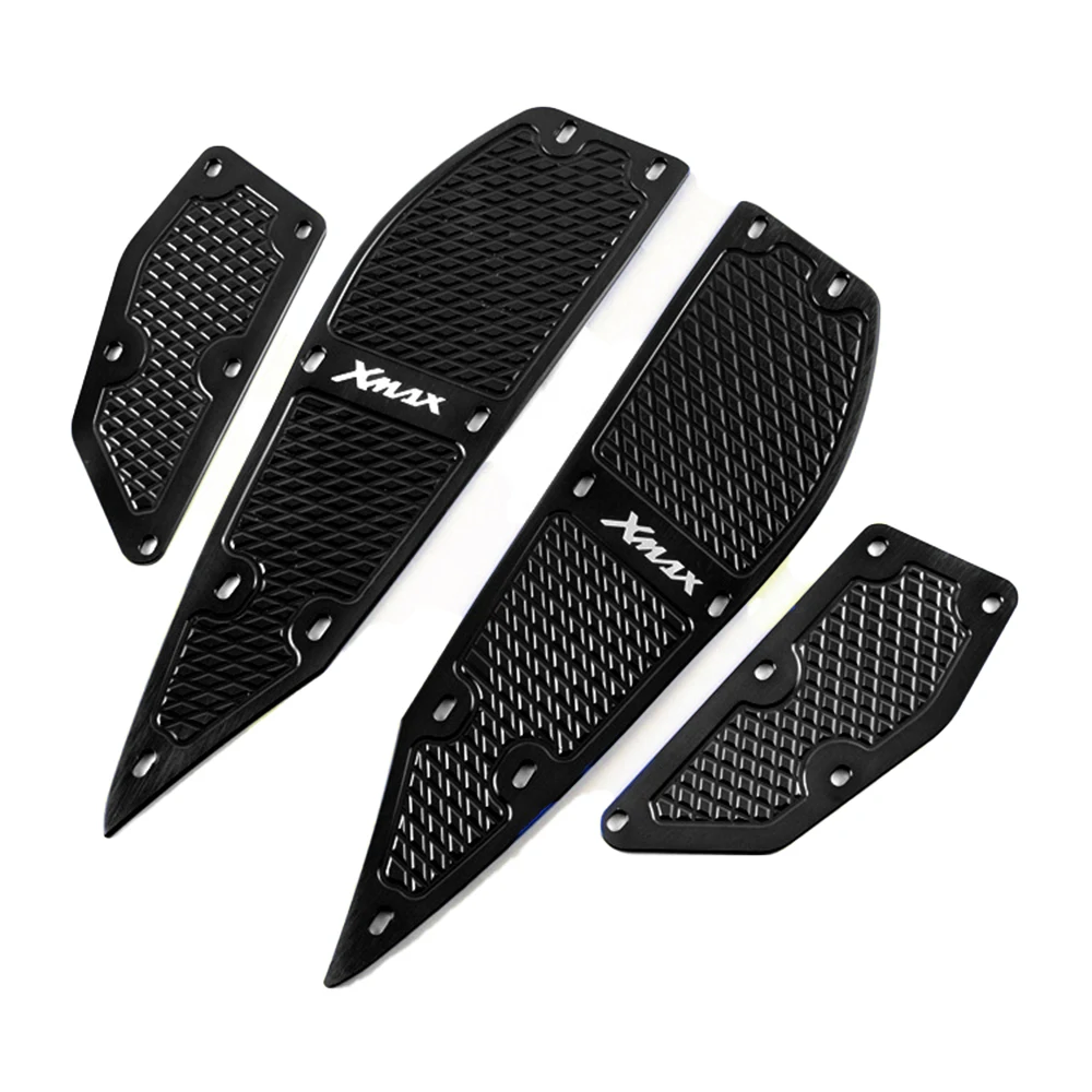 

Motorcycle CNC Foot Rests Step Footrest Footpads Pedals Plate Cover Fit For Yamaha XMAX 300 X-MAX 250 300 2017-2020 2018 2019